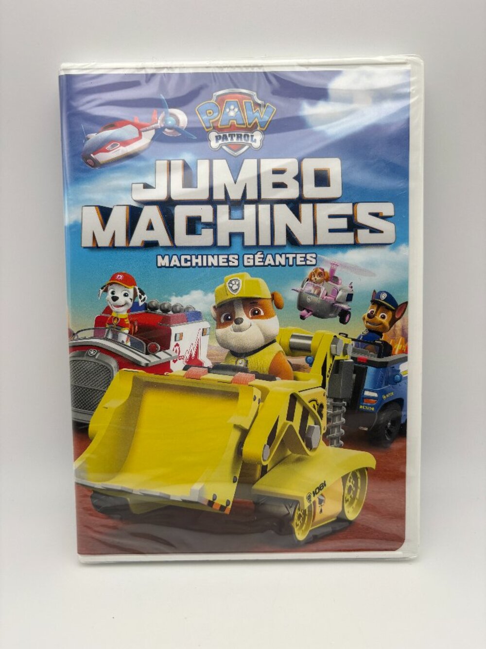 PAW Patrol: Jumbo Machines DVD Machines géantes Pat Patrouille SEALED(SKU:05DVD)